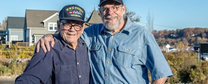 Senior Veterans who served on Vietnam war and WW II.