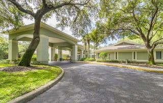 Brookdale Pointe West entrance.