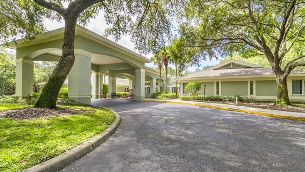 Brookdale Pointe West large entrance.