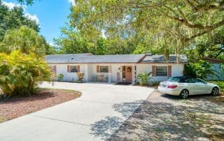 Cortez House Assisted Living Facility outside entrance.