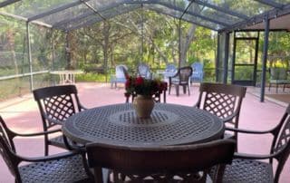 Cortez House Assisted Living Facility patio