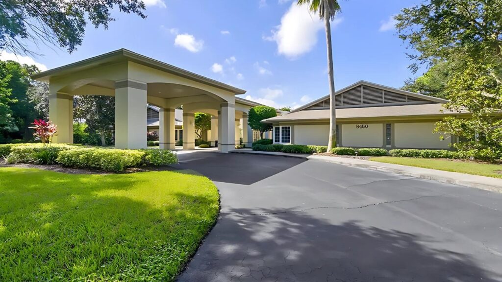 Brookdale Deer Creek Sarasota Entrance.