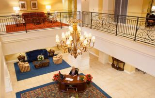 Convivial Jacaranda Trace lobby