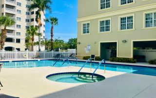 Convivial Jacaranda Trace pool.