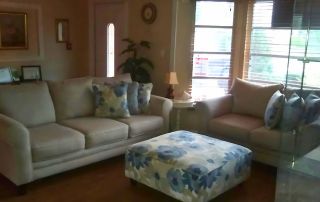 Croton Manor living room.