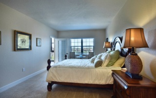 Inn at Freedom Village Apartment Bedroom.