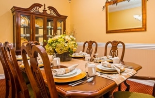 The Windsor of Bradenton Private Dining Room.