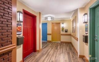 Grand Living at Lakewood Ranch Apartment Doors.