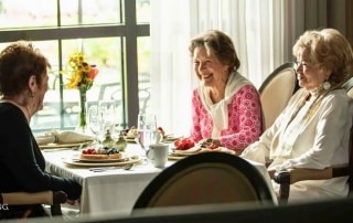 Grand Living at Lakewood Ranch Residents Dining.