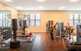 Grand Living at Wellen Park Fitness.