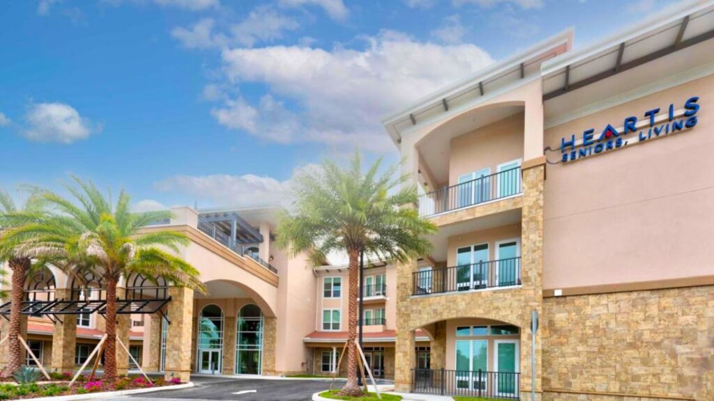 The exterior of the Heartis Venice.