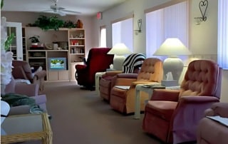 Inglenook House Assisted Living Living Room