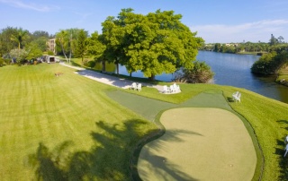 Lakehouse West Golf Area.