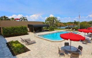 Lakehouse West swimming pool.