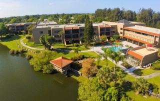 Lakehouse West aerial view.
