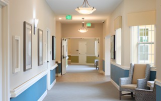 Liana of Sarasota Apartment Hallway.