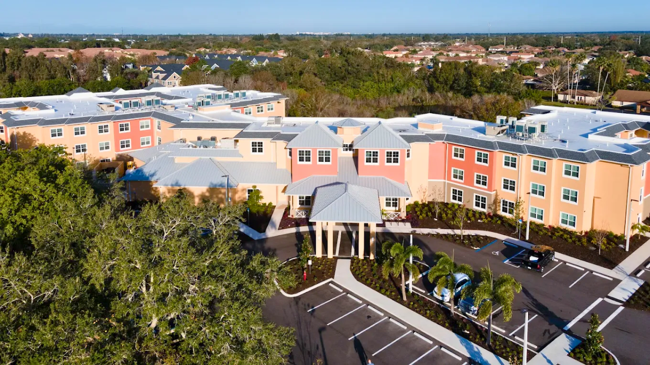 SaraBella Senior Living Aerial View
