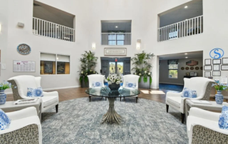 SaraBella Senior Living Lobby