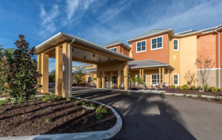 SaraBella Senior Living Main Entrance