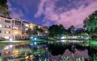 Aviva Senior Living night view