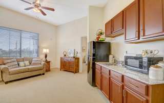 Tuscan Gardens of Venetia Bay Assisted Living Model Living Room