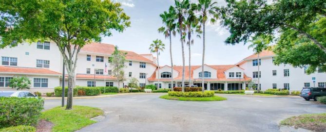 Venice Palms Senior Living Main Entrance