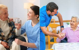 Assisted Living Caregiver and Senior vs. Home Care in Florida.