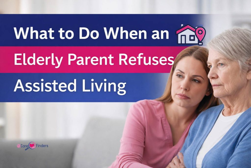 What to Do When an Elderly Parent Refuses Assisted Living